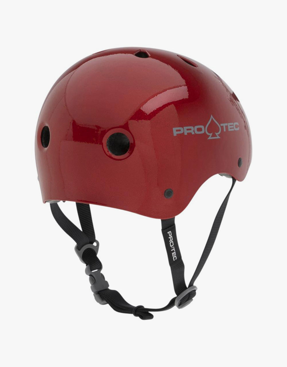 Pro Tec Classic Helmet - Red Metal Flake