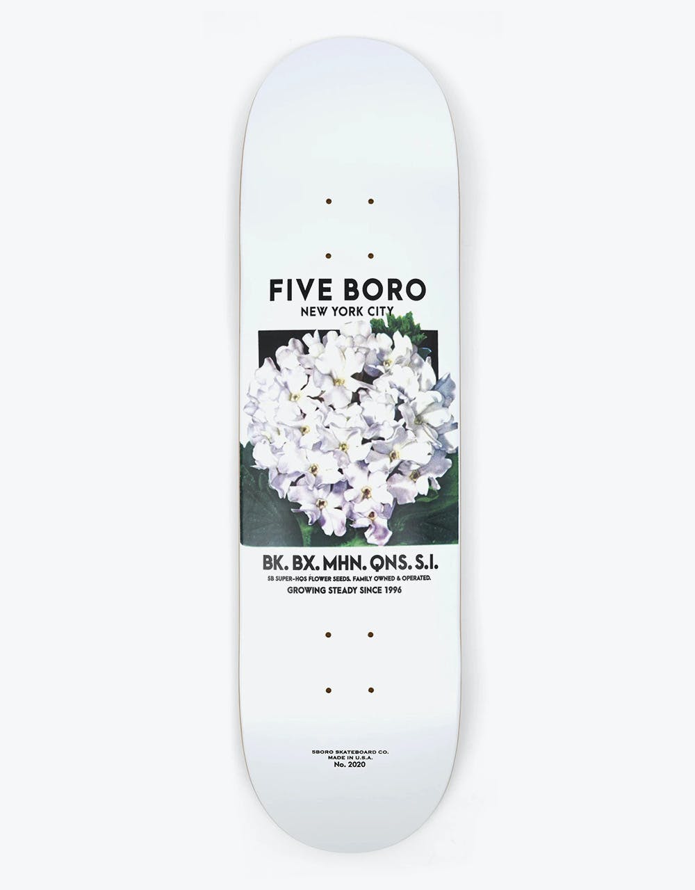 5Boro Flower Seed Skateboard Deck - 8.5"