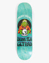 Lovenskate Dave The Chimp Drink Tea, Get Rad Skateboard Deck - 8.25"