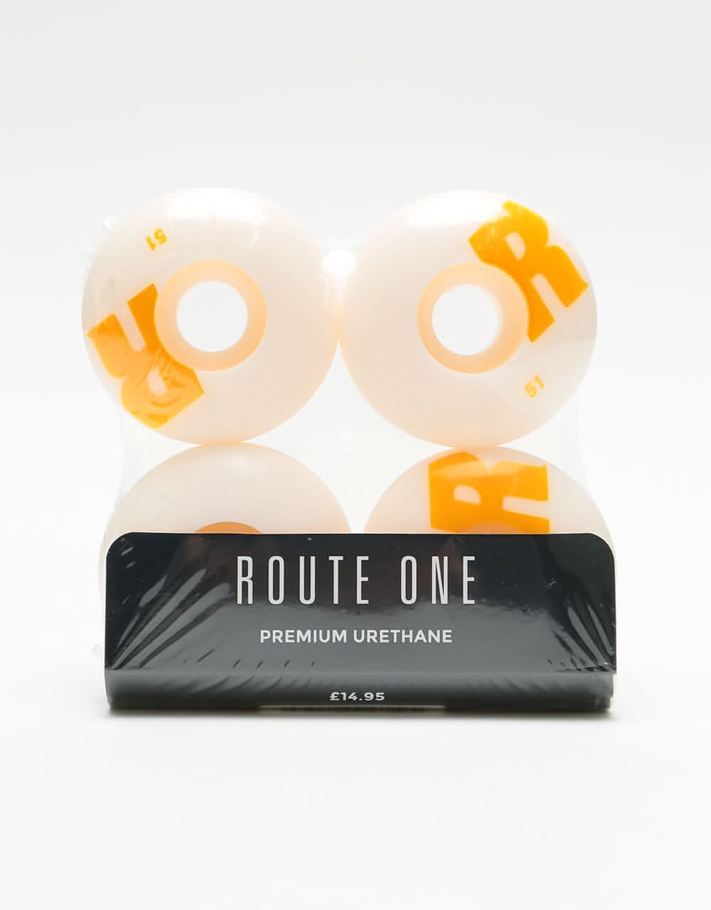 Route One R Logo 102a Skateboard Wheel - 51mm