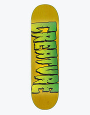 Creature Logo Stump Skateboard Deck - 8"