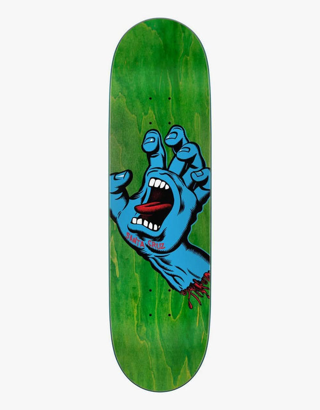 Santa Cruz Screaming Hand Skateboard Deck - 8.8