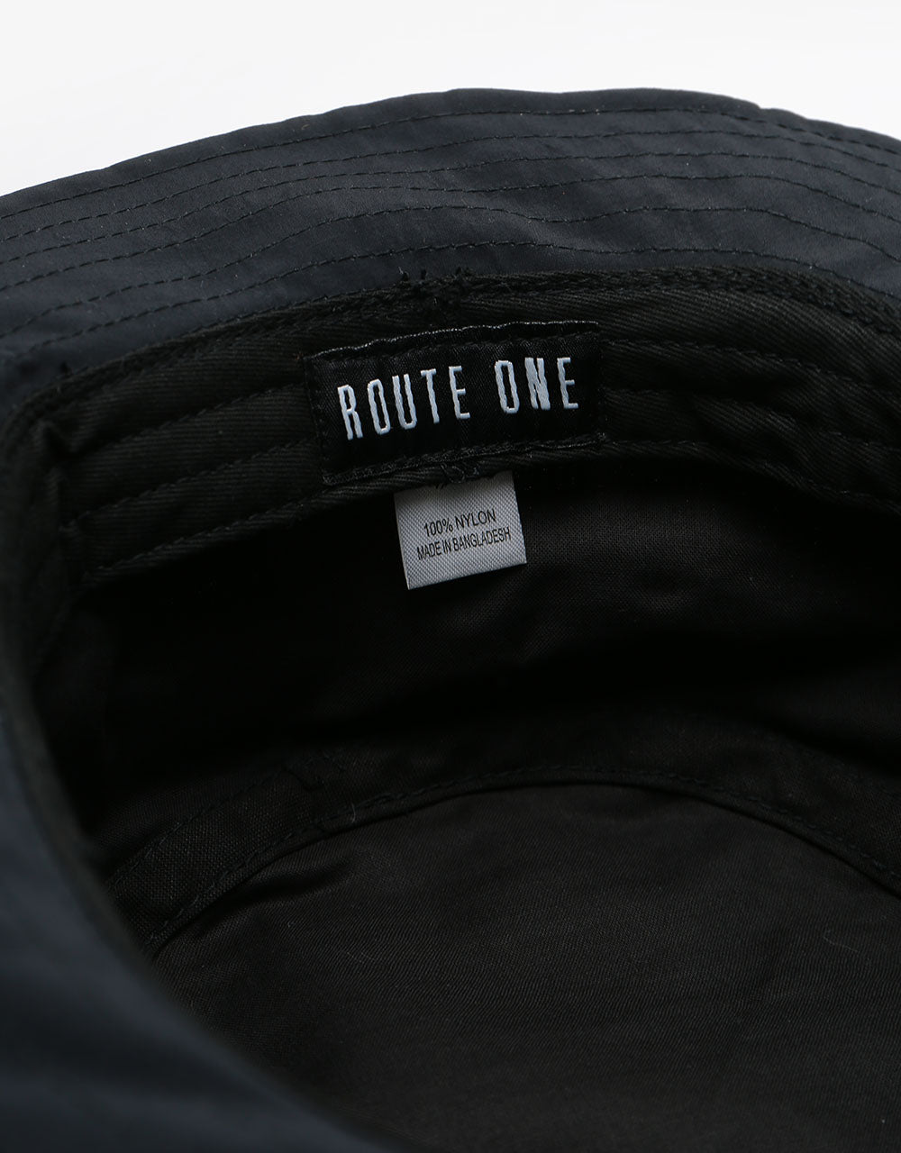 Route One Athletic Bucket Hat - Black