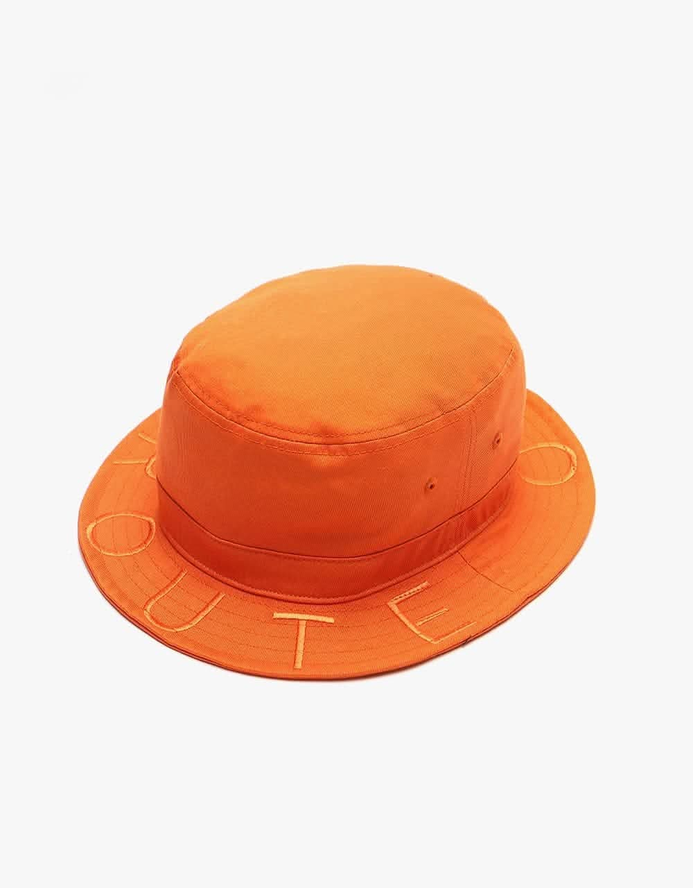 Route One Brimmed Bucket Hat - Orange