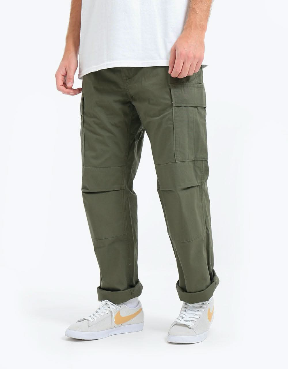 Off-White Men's Canvas Cargo Strap Pants | Neiman Marcus