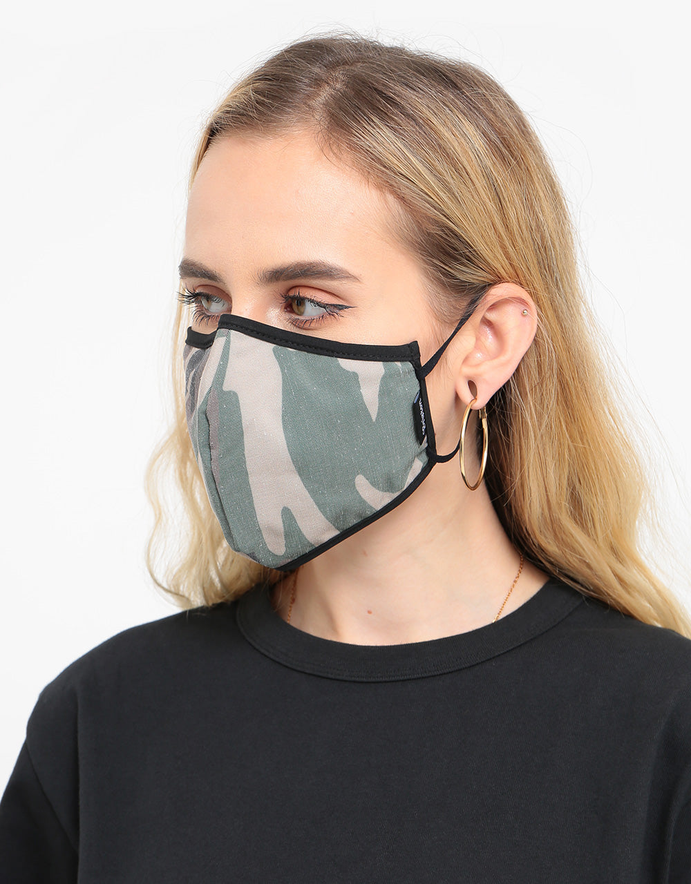 Brixton Antimicrobial Face Mask - Camo