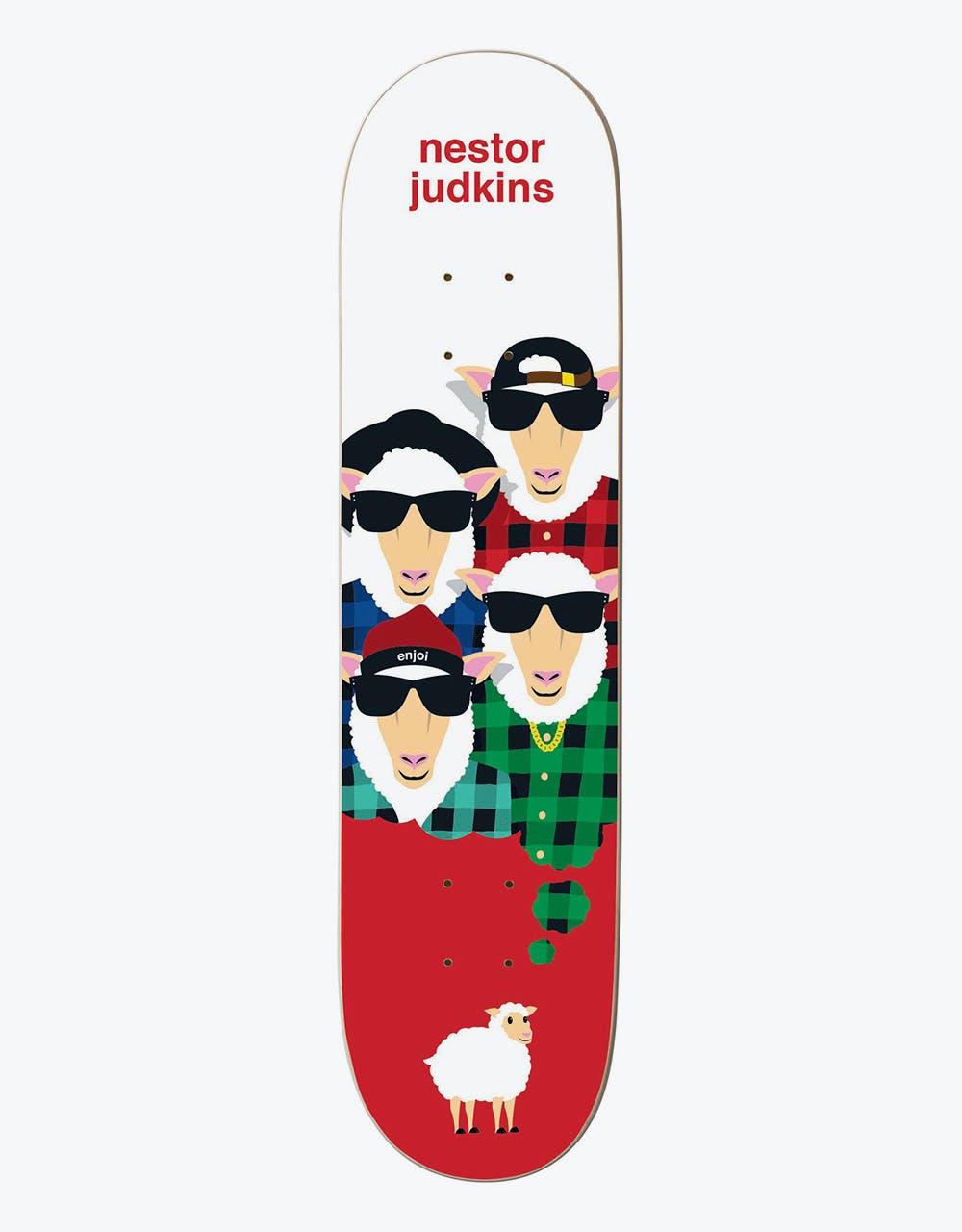Enjoi Judkins Big Dreams Impact Light Skateboard Deck - 8.25"