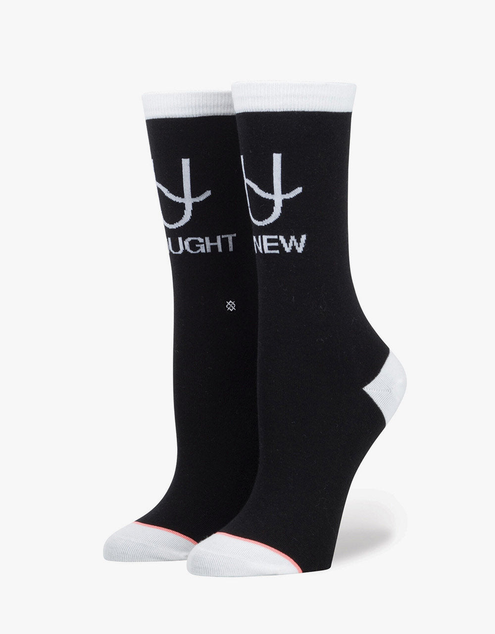 Stance You Thought You Knew Crew Womens Socks - Black