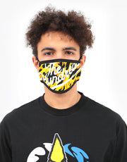 The Hundreds Heat Face Mask - Black