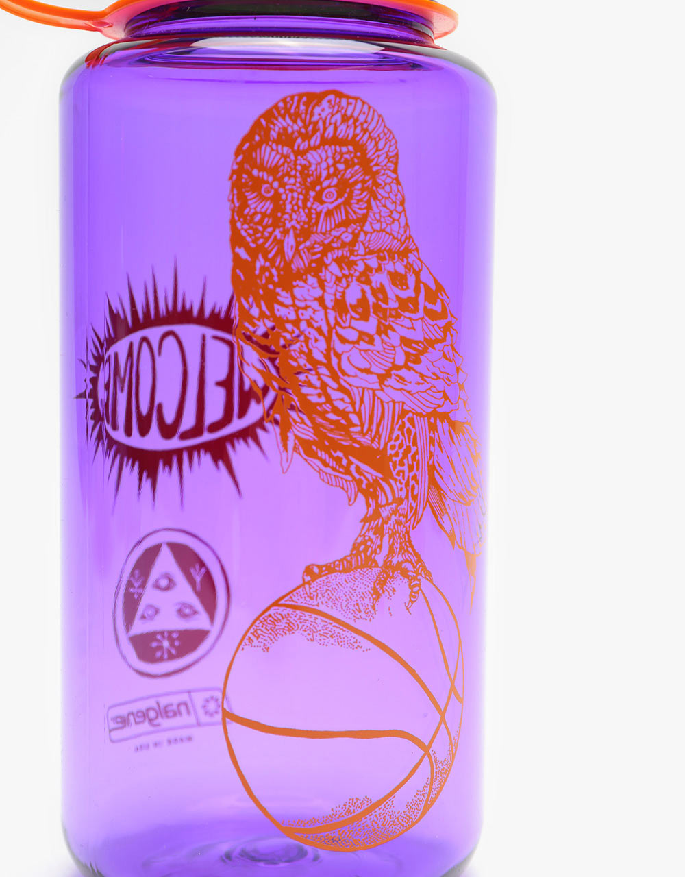 Welcome x Nalgene Hooter Shooter Wide Mouth Bottle - Purple