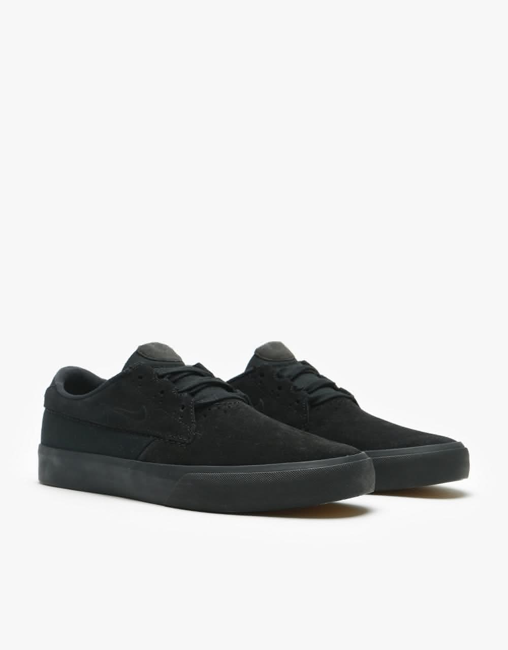 Nike SB Shane Skate Shoes - Black/Black-Black-Black