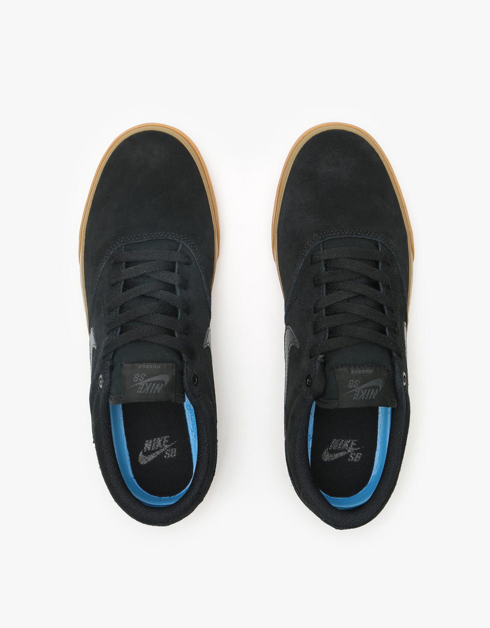 Nike SB Charge Suede Skate Shoes - Black/Anthracite-Black-Gum Light Brown