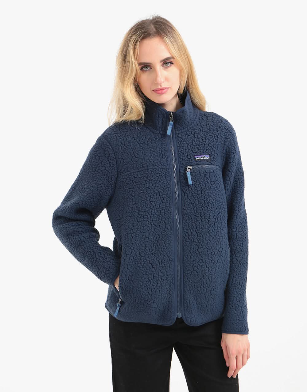 Patagonia Womens Retro Pile Jacket New Navy Route One