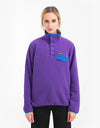 Patagonia Womens Lightweight Synchilla® Snap-T® Pullover - Purple
