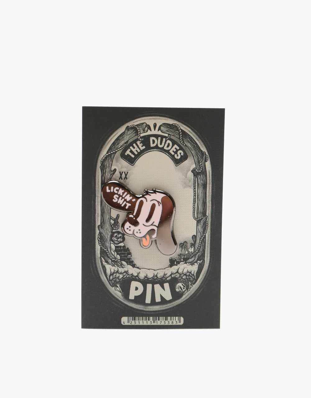 The Dudes Licking Shit Pin - Multi