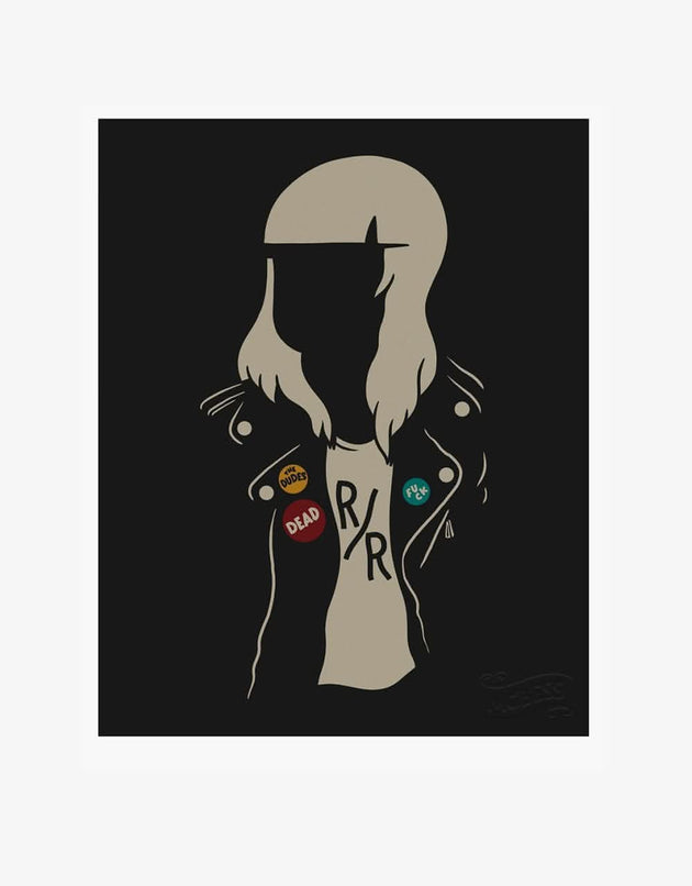 The Dudes Rocka Gal A3 Screenprint