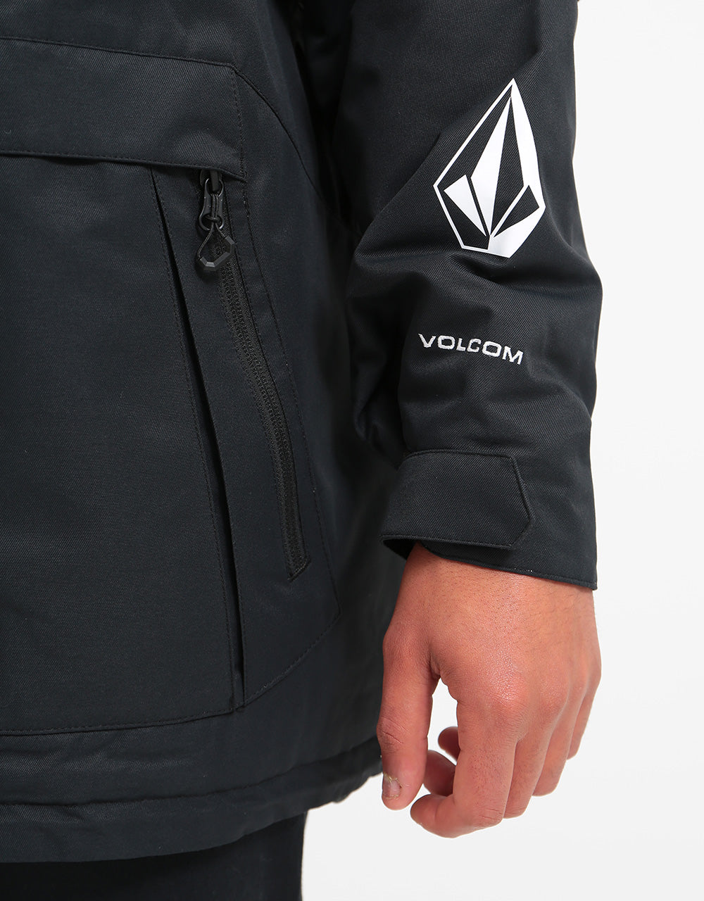 Volcom Deadlystones Insulated Snowboard Jacket - Black