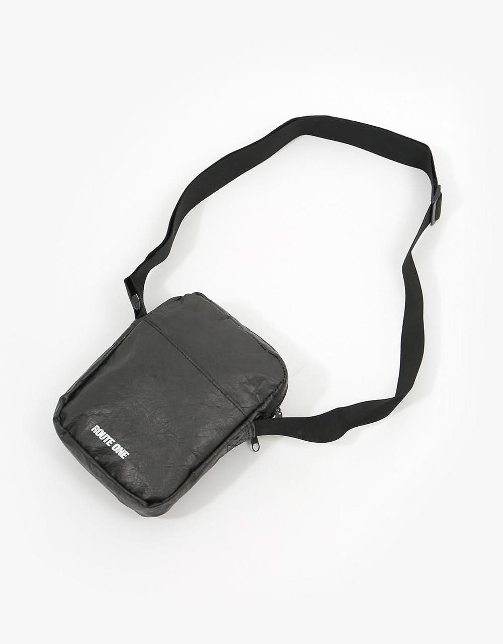 Route One Recycled Flight Bag - Tyvek Black