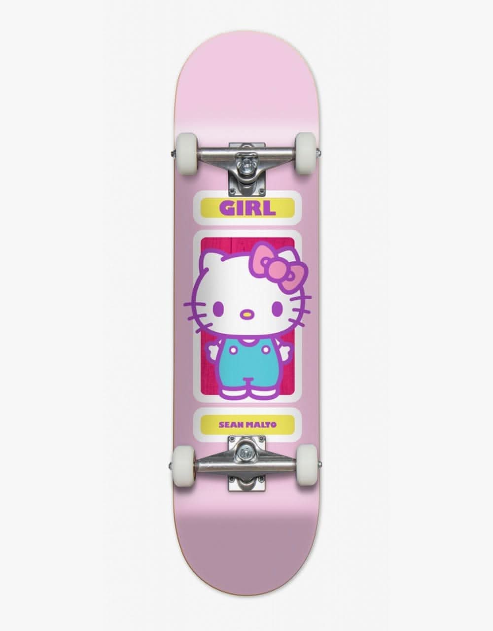 Girl x Sanrio Malto Hello Kitty Complete Skateboard 8"