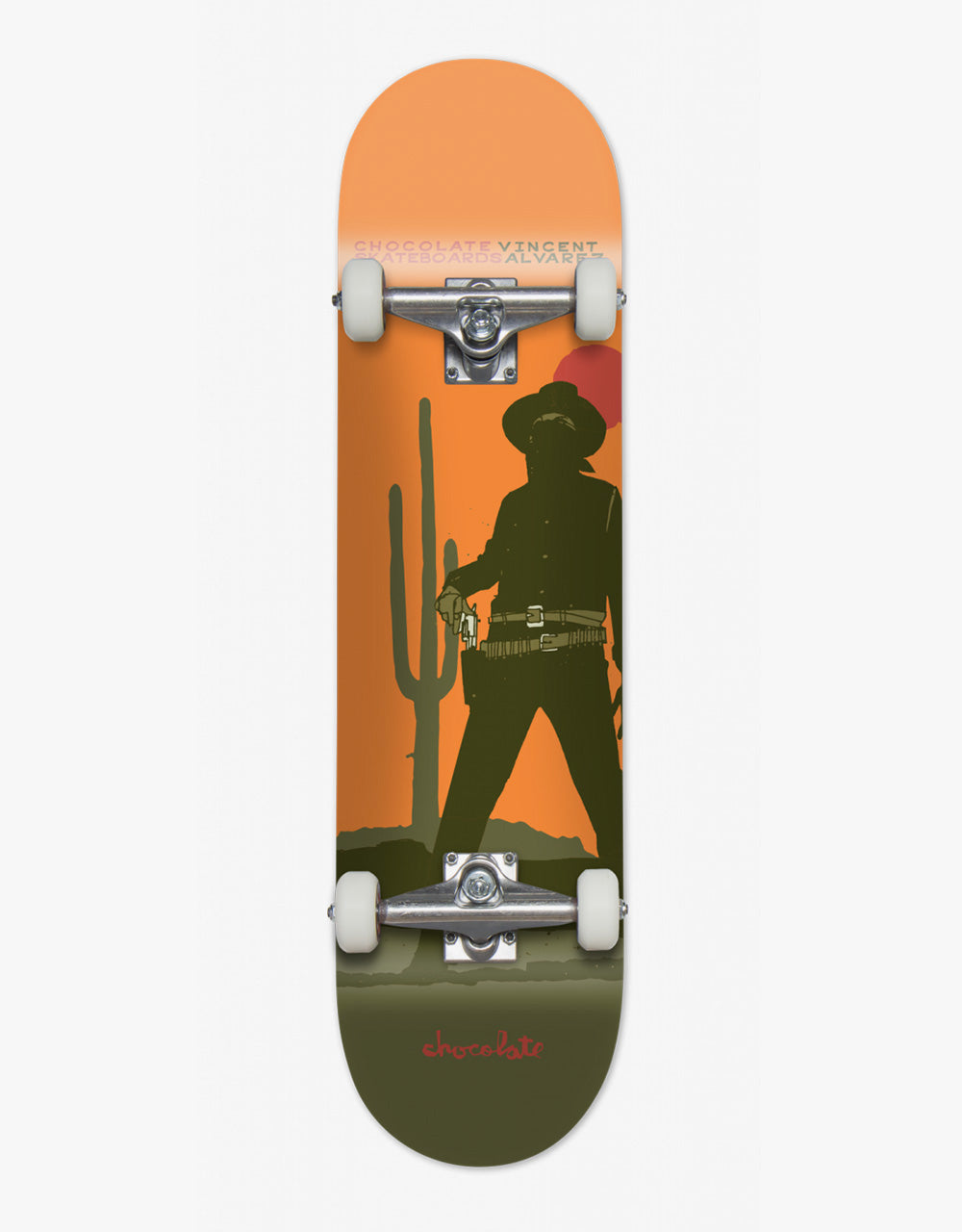 Chocolate x Evan Hecox Alvarez Cowboy Complete Skateboard - 7.5"