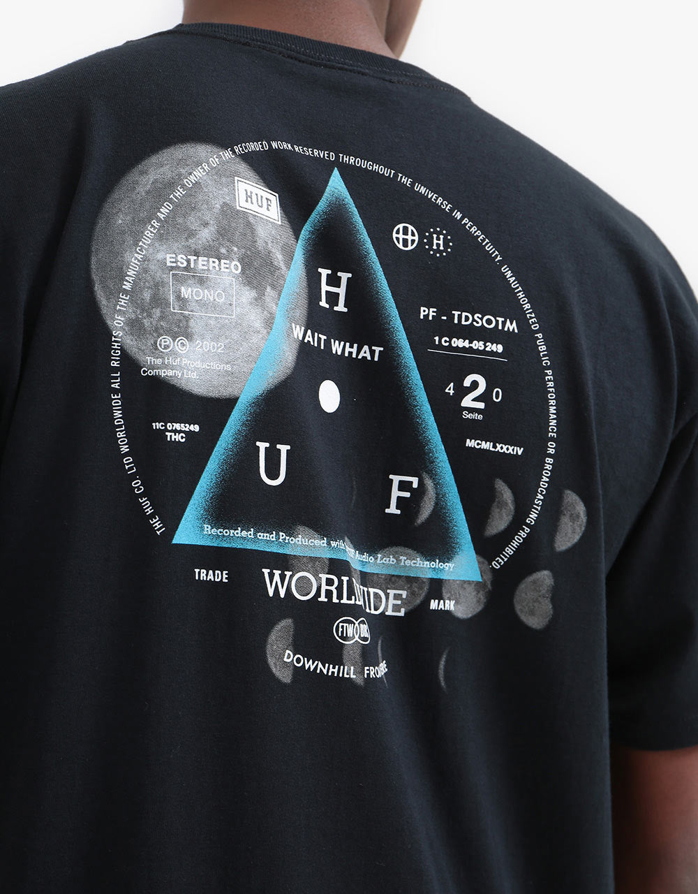 HUF Moons T-Shirt - Black
