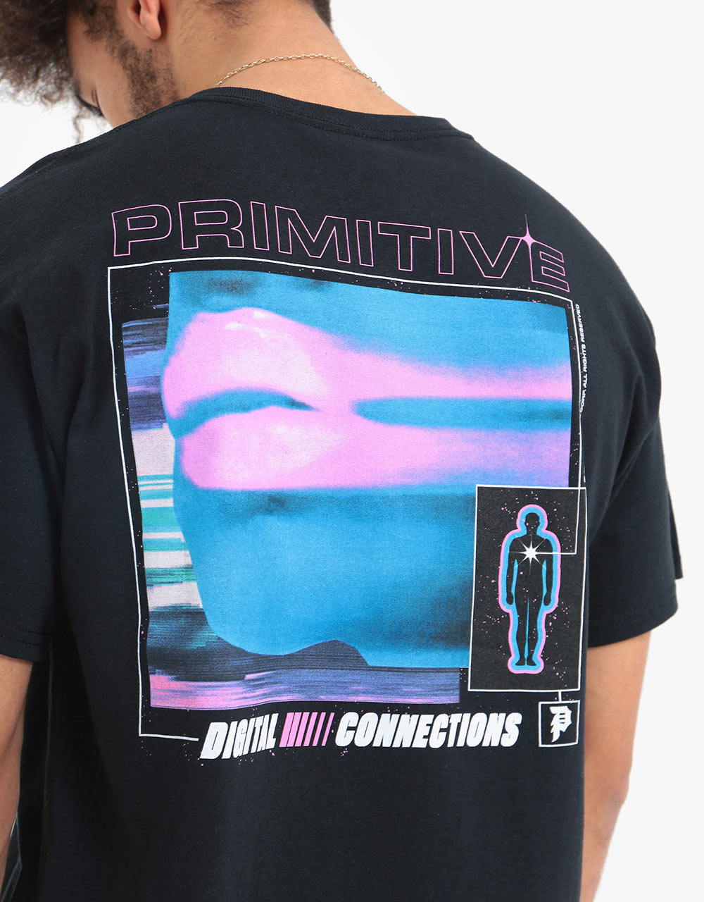 Primitive Connections T-Shirt - Black