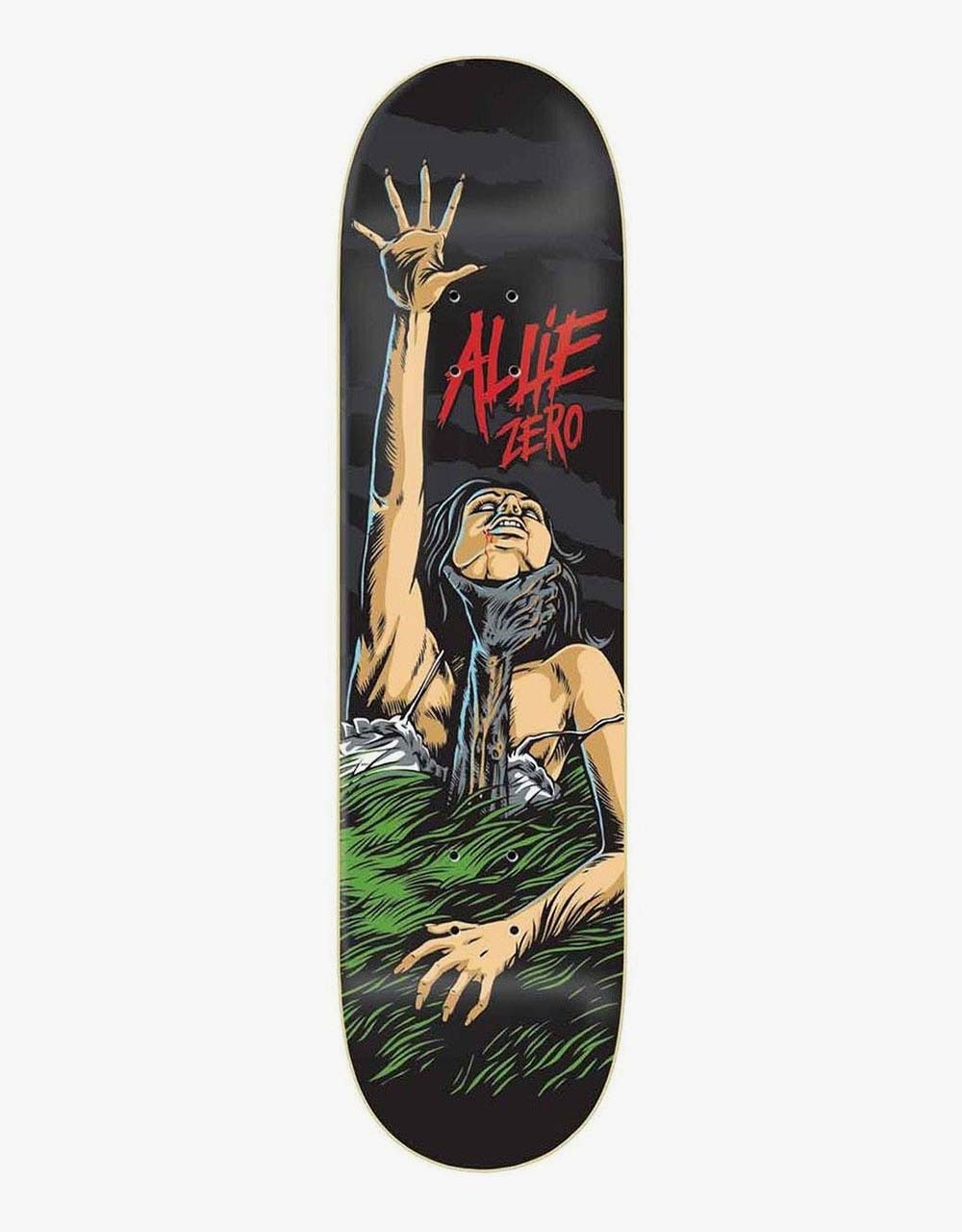 Zero Allie Death Grips Skateboard Deck - 8.375"