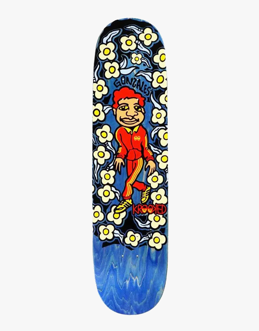 Krooked Gonz Sweatpants Skateboard Deck - 8.5"