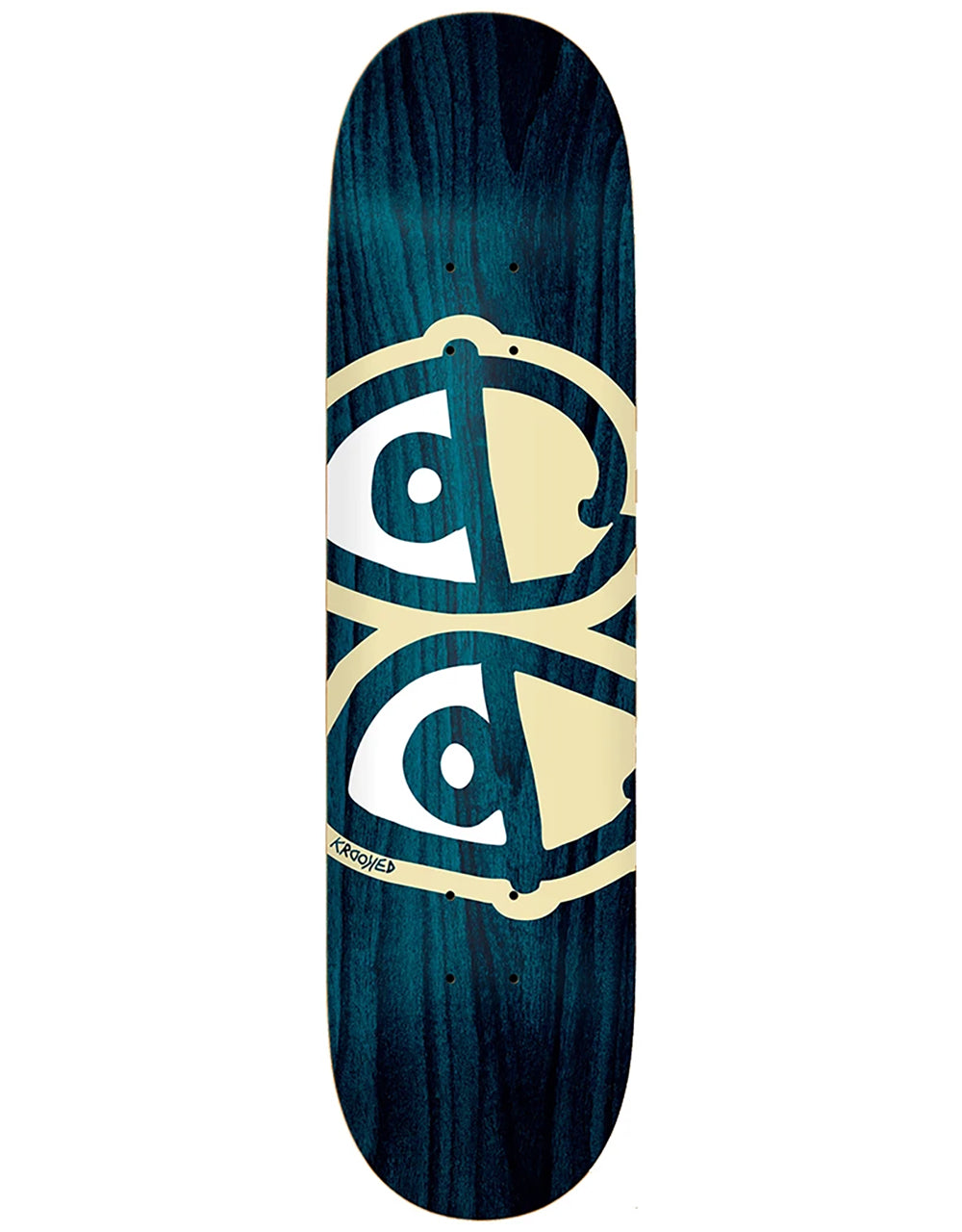 Krooked Team Eyes Skateboard Deck - 8.75"