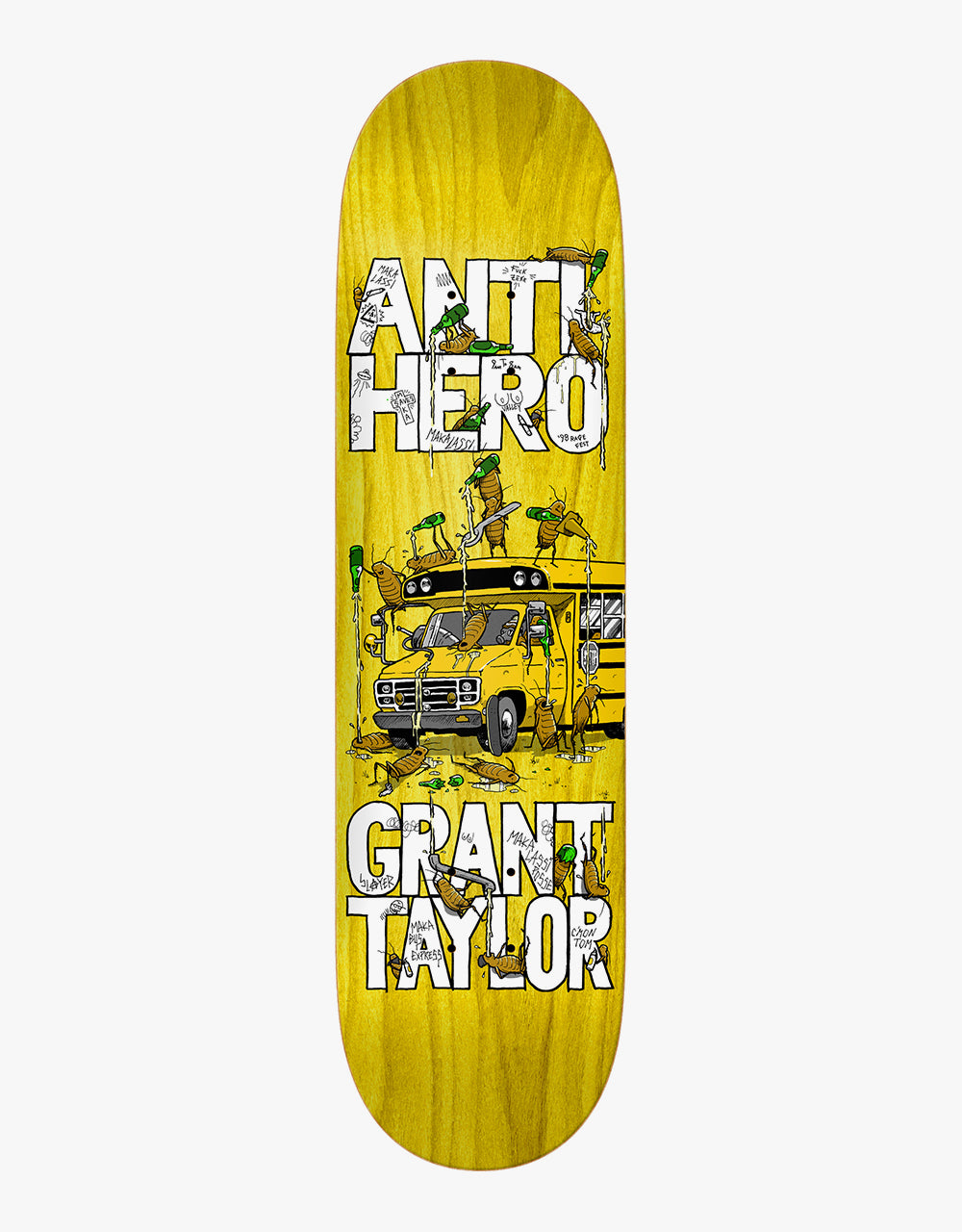 Anti Hero Taylor Maka Bus Skateboard Deck - 8.5"