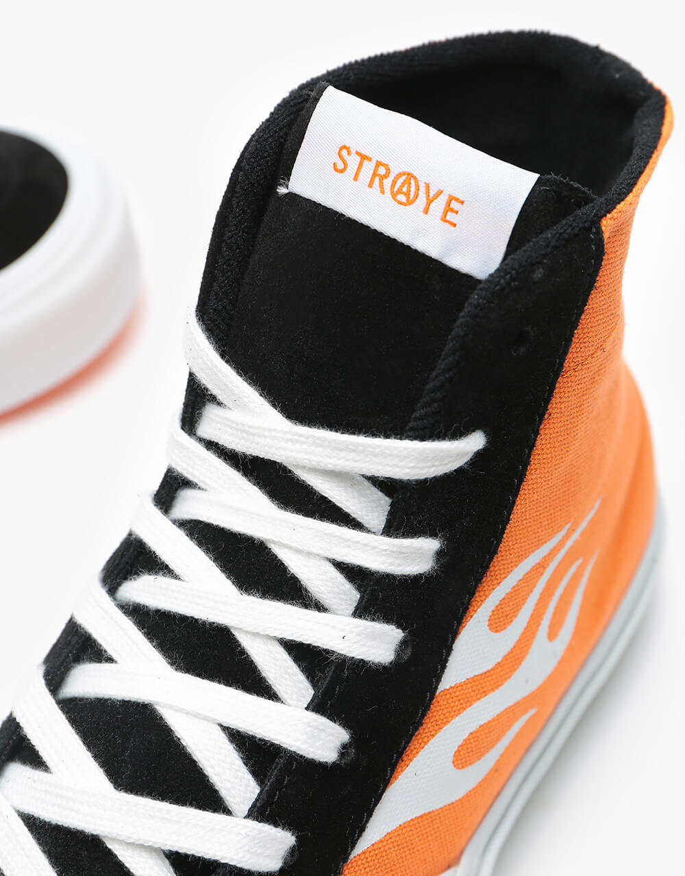 Straye Hiland XR Skate Shoes - Dane/Orange Canvas