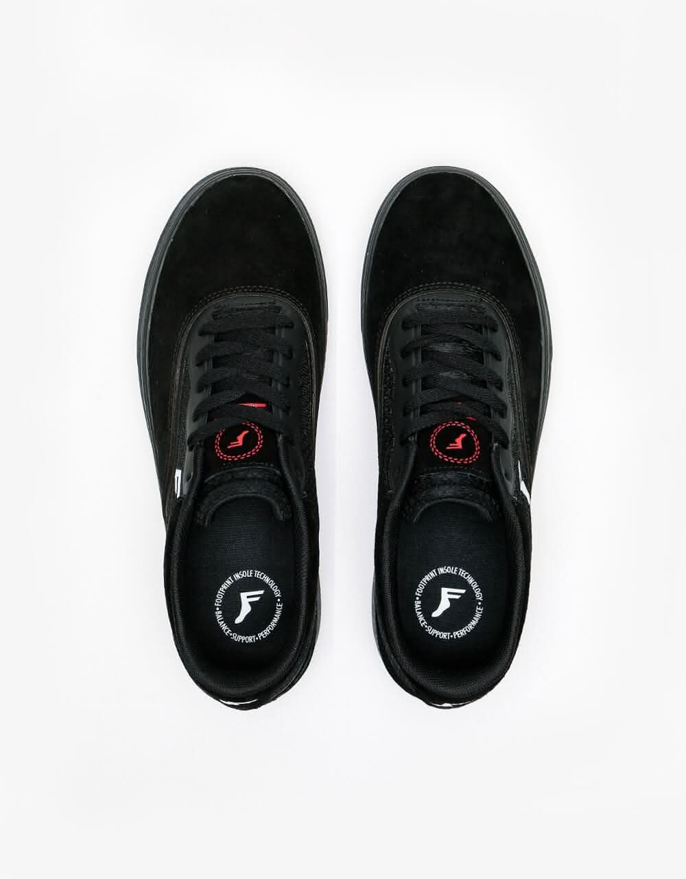 Footprint Velocity Skate Shoes Black Forever Cap