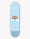 The National Skateboard Co. Double Rainbow Skateboard Deck - 7.5"