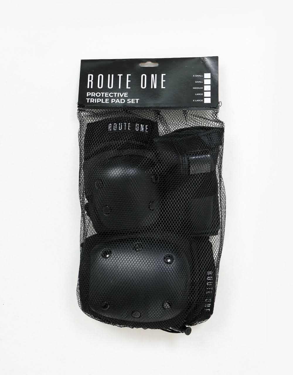 Route One Triple Pad Set - Black