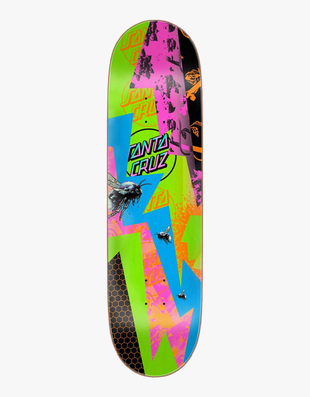 Santa Cruz Ultraviolet 'Everslick' Skateboard Deck - 8.5"