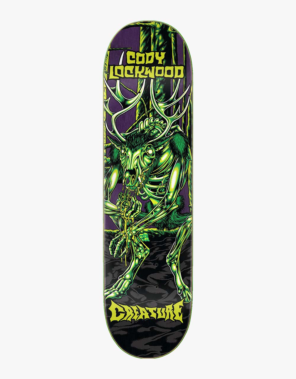 Creature Lockwood Swamp Lurker Skateboard Deck - 8.375"