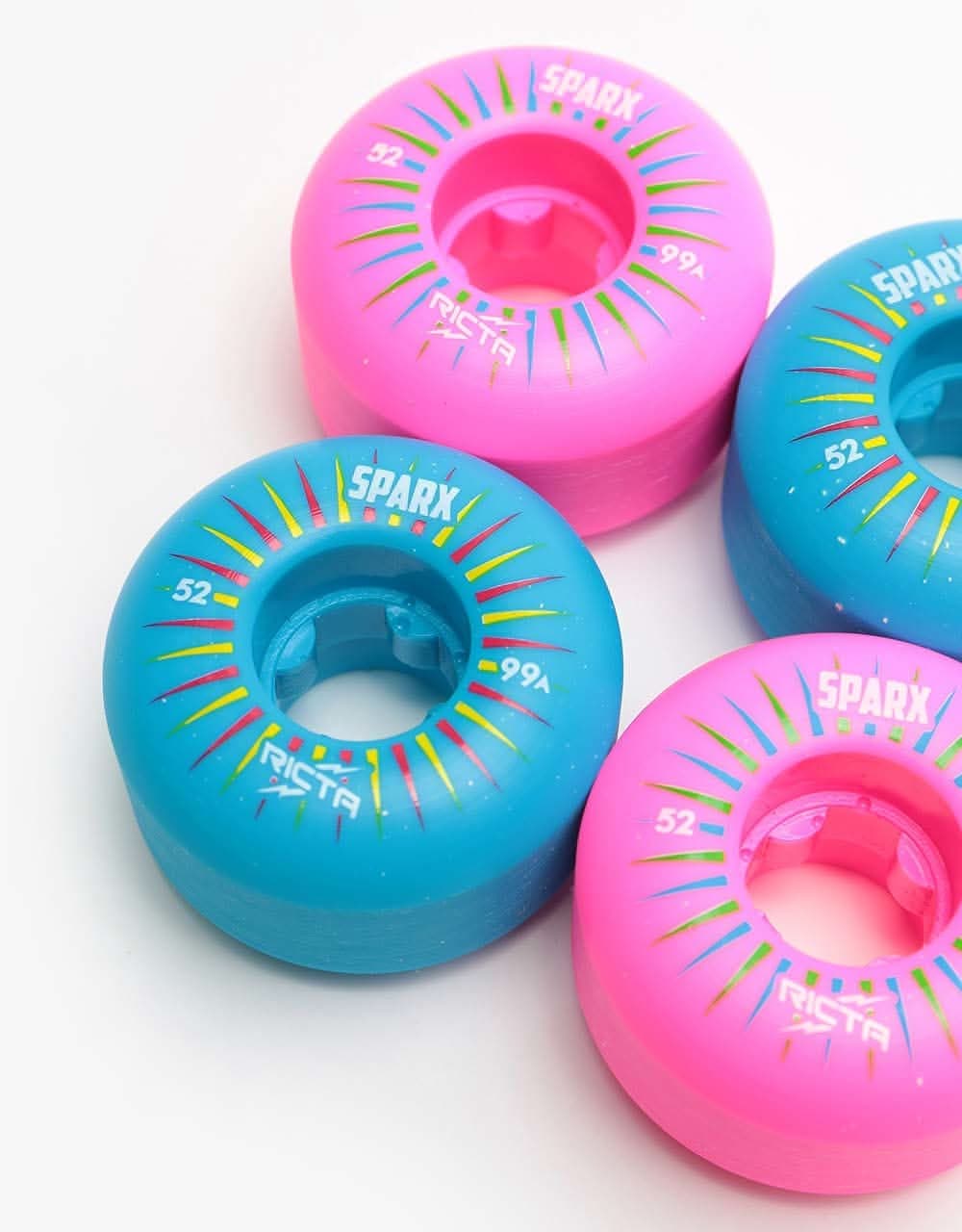 Ricta Sparx II Mix Up 99a Skateboard Wheel - 52mm