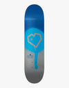 Blueprint Spray Heart Skateboard Deck - 8.25"