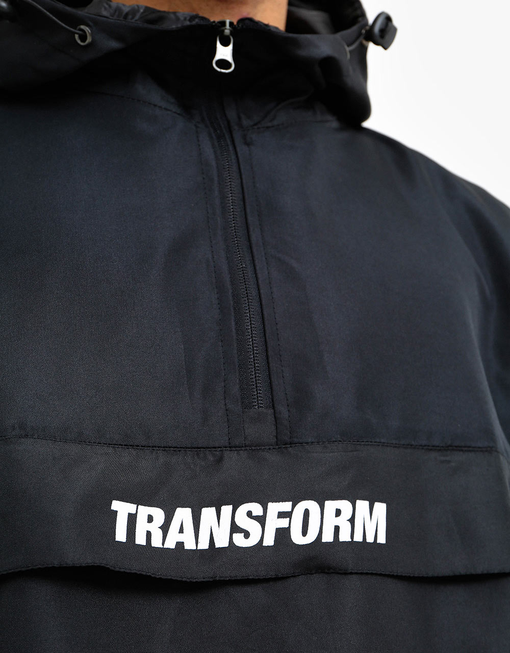Transform The Fast Text Windbreaker 2021 Snowboard Jacket - Black/Black
