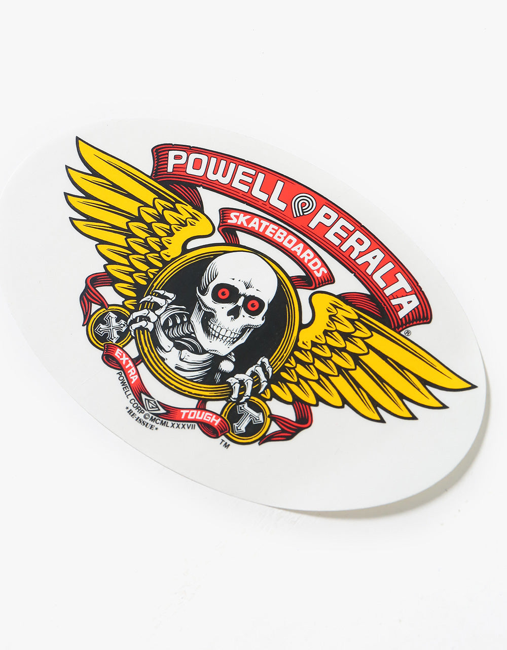 Powell Peralta Winged Ripper Oval Sticker