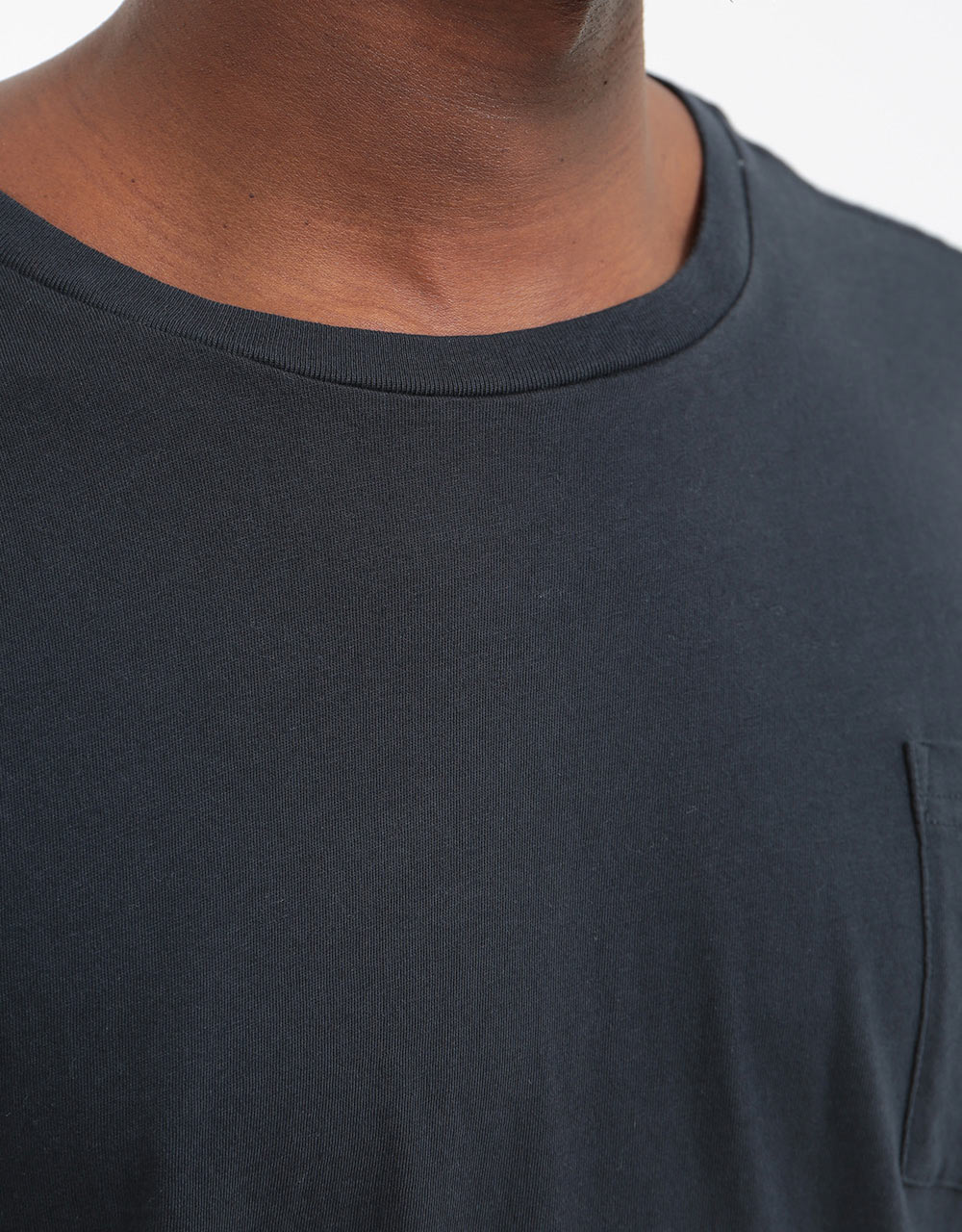 Anon Logo L/S Pocket T-Shirt - True Black
