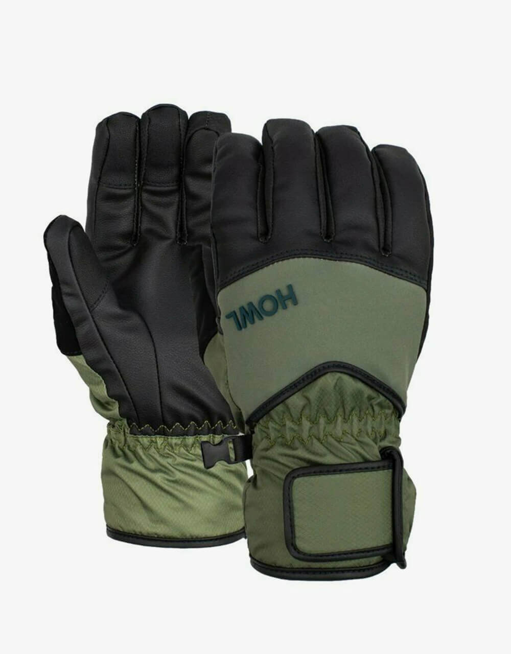Howl Union Snowboard Gloves - Washed Green