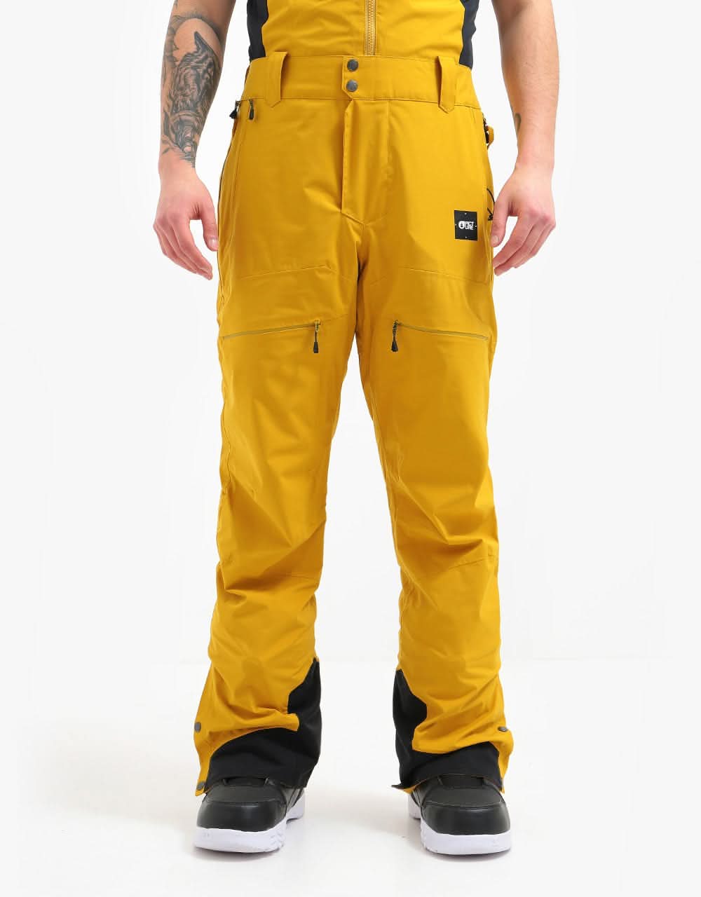 Picture Zephir Bib Snowboard Pants - Safran