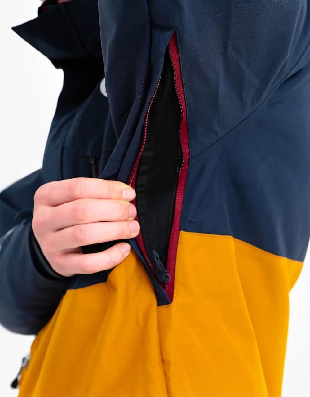 Picture Pure Snowboard Jacket - Dark Blue/Camel