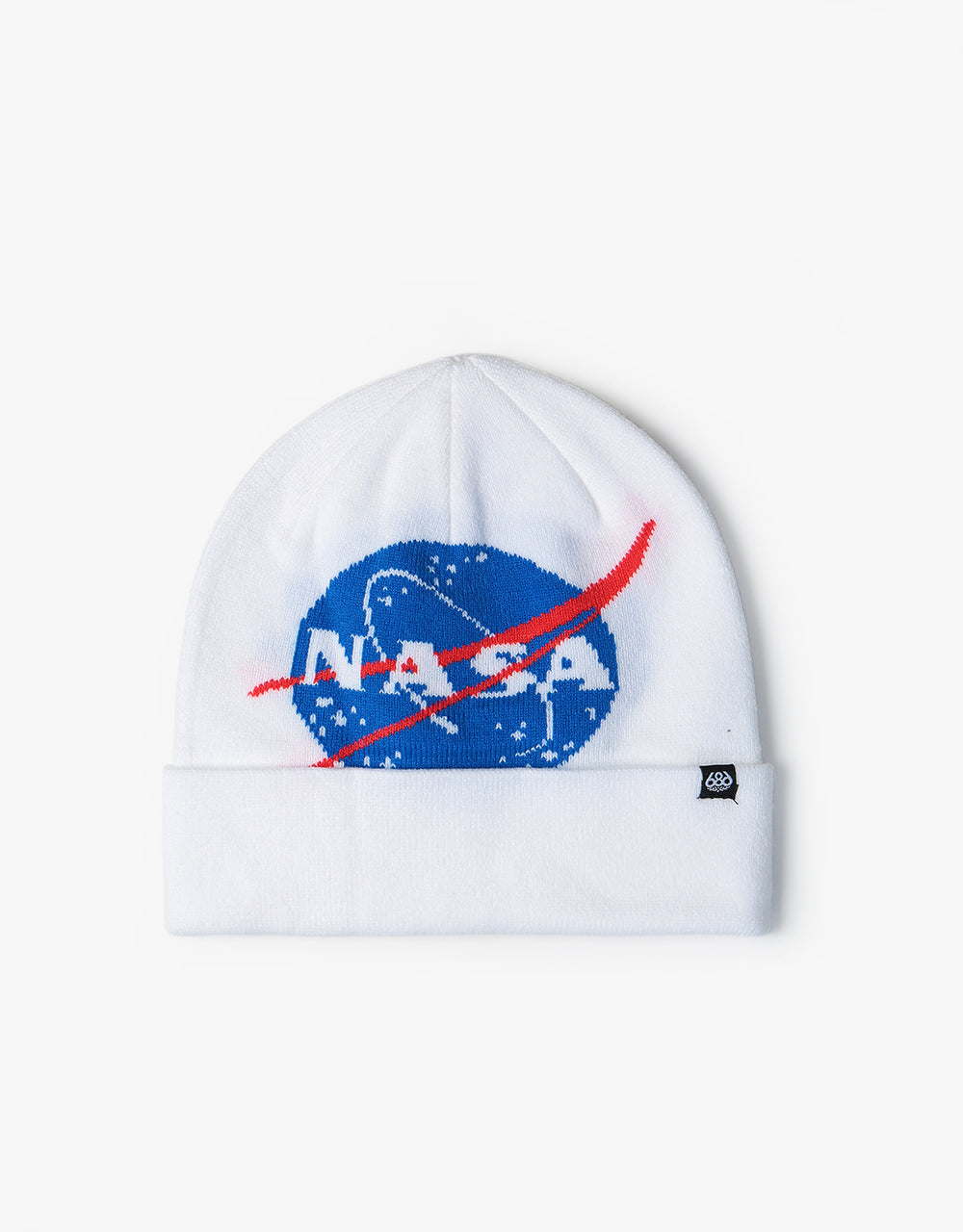686 x NASA Beanie - White