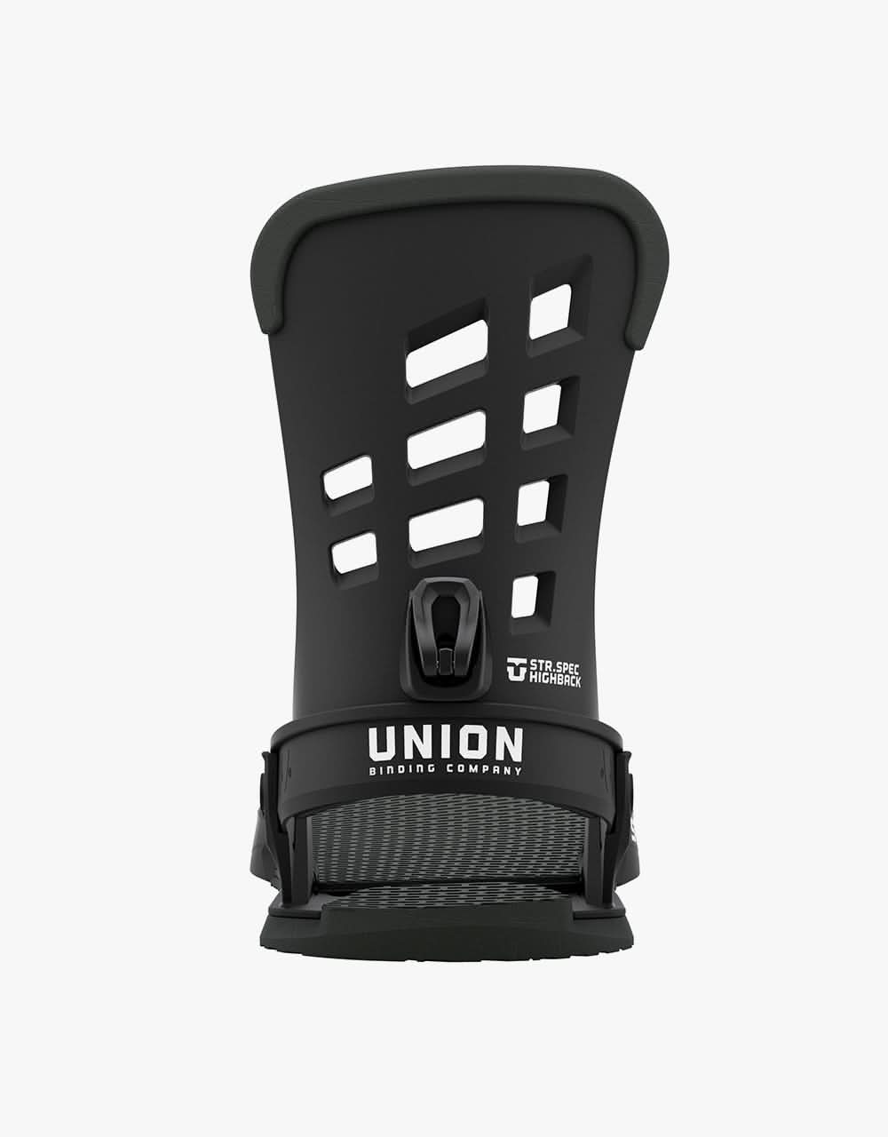 Union STR 2021 Snowboard Bindings - Black