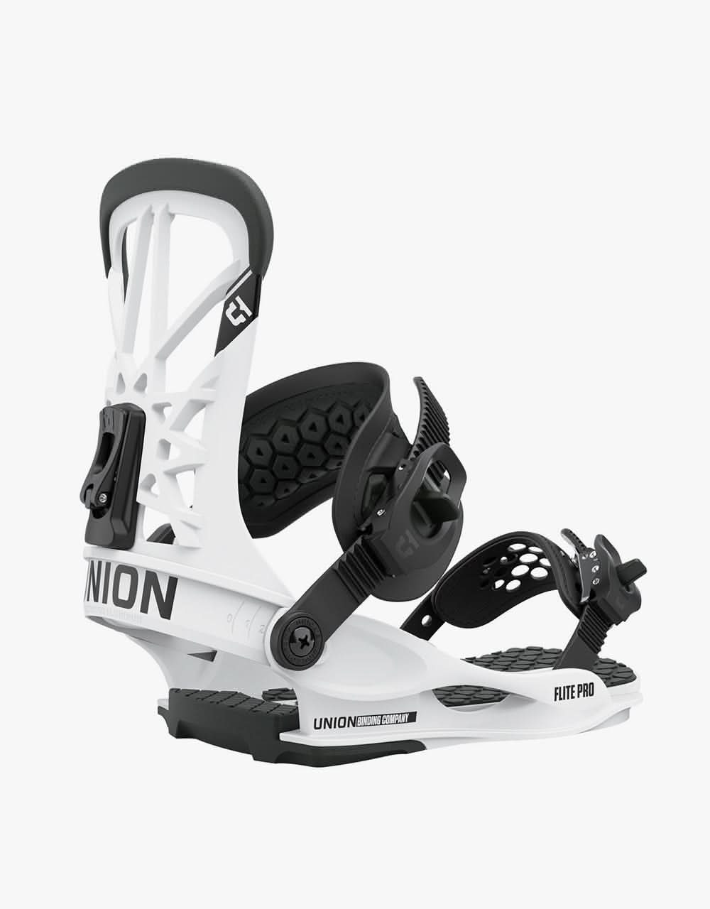 Union Flite Pro 2021 Snowboard Bindings - White