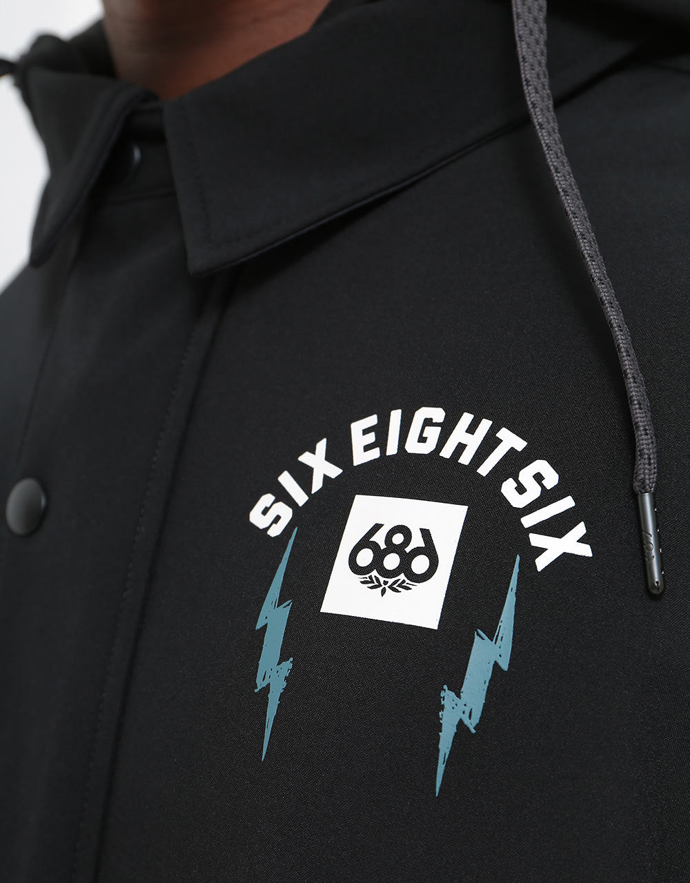 686 Waterproof Coaches 2021 Snowboard Jacket - Black
