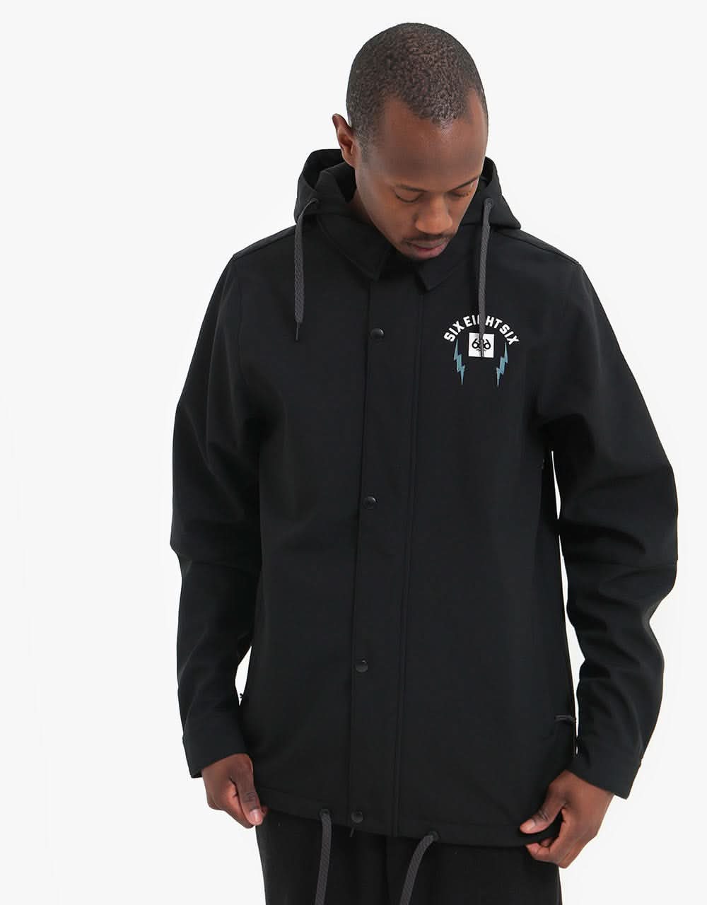 686 Waterproof Coaches 2021 Snowboard Jacket - Black