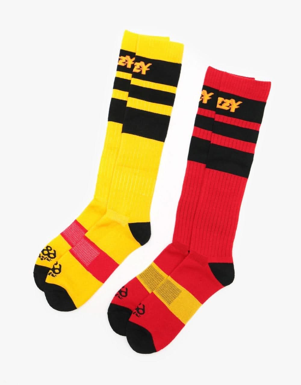 686 x Ozzy Osbourne Ozzy 2-Pack Snowboard Socks - Assorted